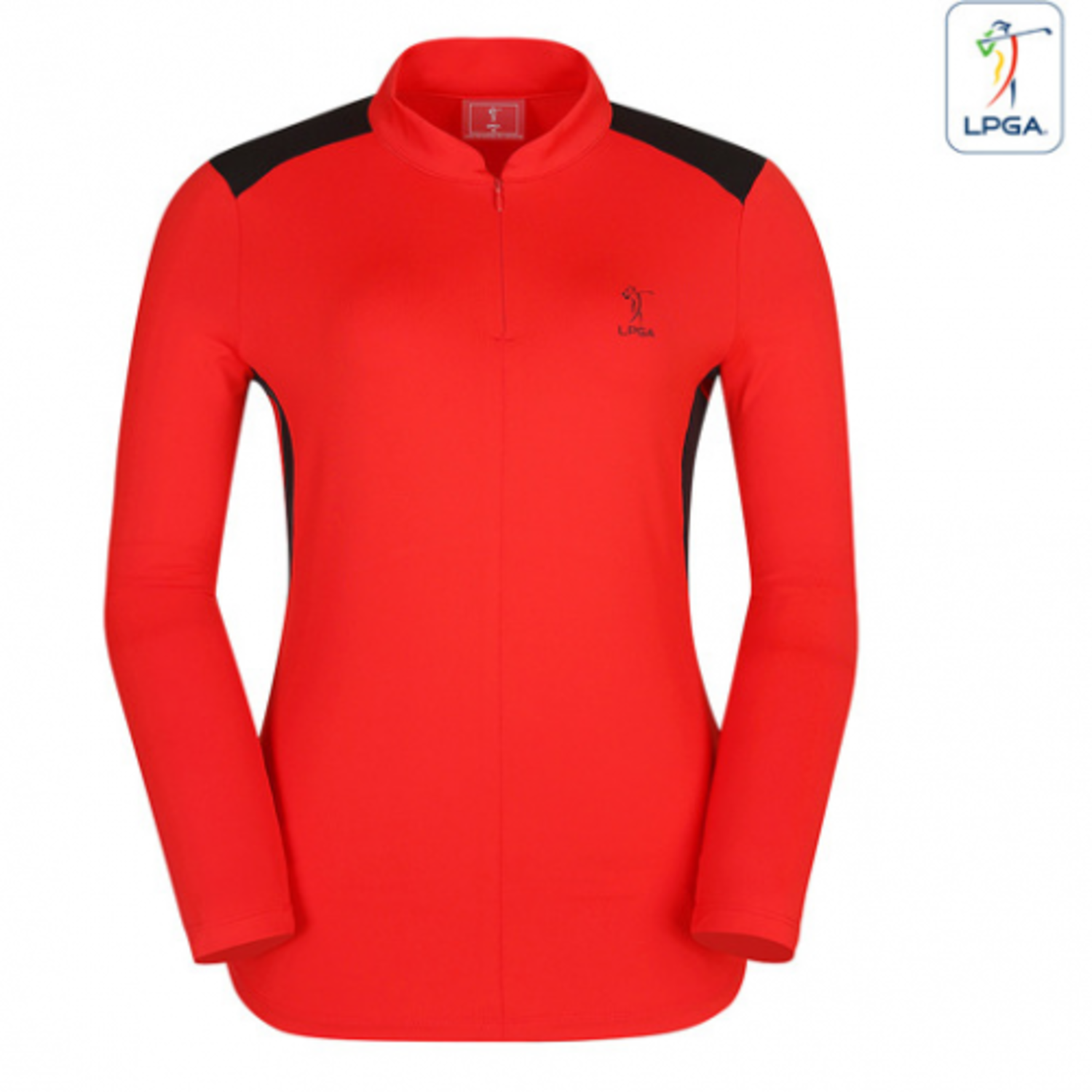 [GSH] PGA TOUR&amp;LPGA 여성 컬러배색 반짚업 티셔츠 L201TL504P